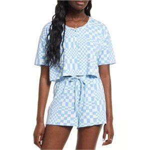 BP - SHORT SLEEVE HENLEY + SHORT SET - Size S